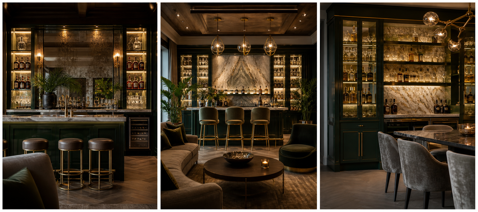 Luxury Entertainment Bar bar inspiration rendering