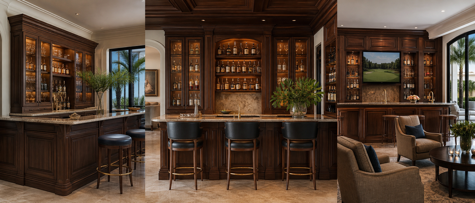 Traditional bar inspiration rendering