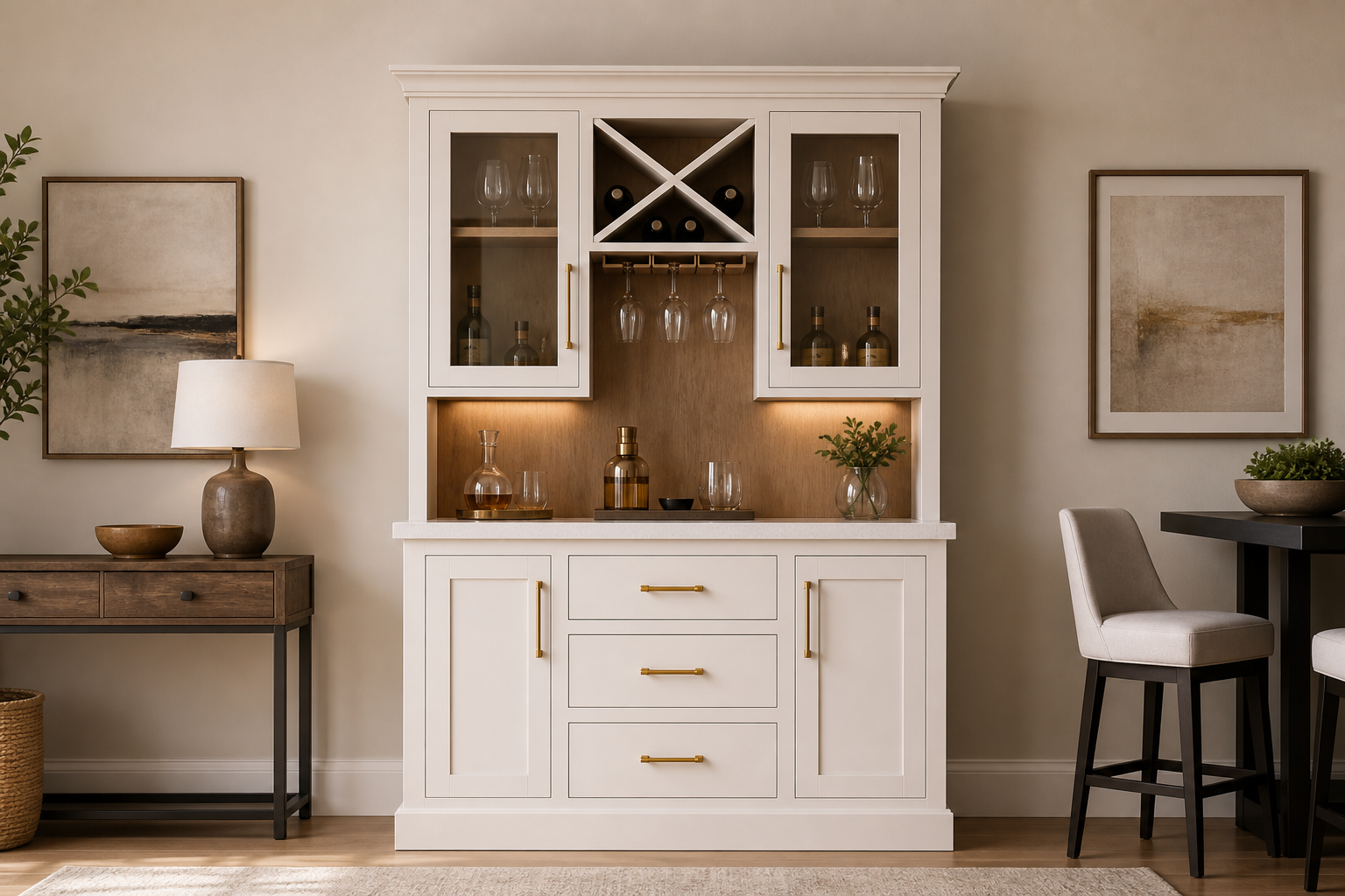 The Key West freestanding Signature Bar design inspiration