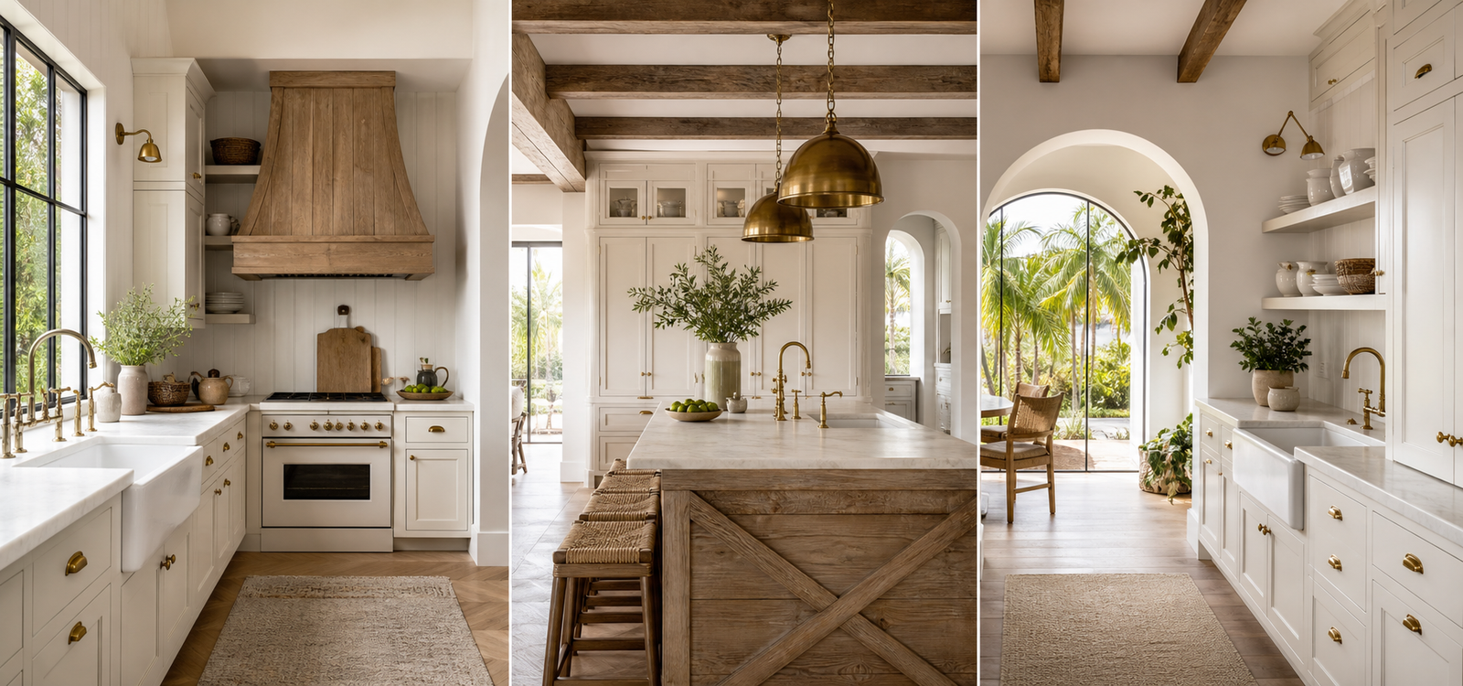 Rustic Farmhouse kitchen inspiration rendering